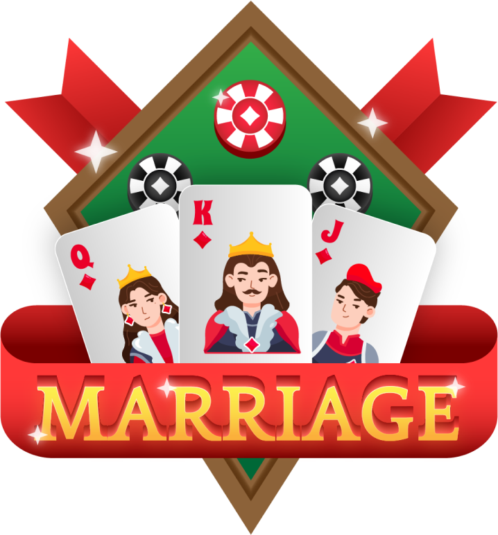 Marriage game logo